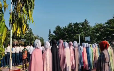 Tingkatkan Ketaqwaan dan Karakter Siswa, SMP Negeri 1 Jumantono Gelar Sholat Dhuha Berjamaah